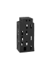 Villeroy & Boch Windlicht Haus Christmas Chic 22,5 cm schwarz in schwarz