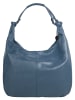 Cluty Shopper echt Leder in blau