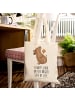 Mr. & Mrs. Panda Tragetasche Hund Keks mit Spruch in Creme