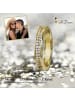 GoldDream 333 Gelbgold - 8 Karat Damen Ringe 2-reihig Zirkonia Fingerring  60 (19,1)