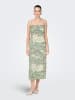 ONLY Kleid in Hedge Green