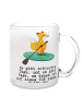 Mr. & Mrs. Panda Becher Fuchs Stand Up Paddling mit Spruch in Transparent