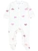 TupTam Baby Mädchen Schlafstrampler mit Fuß 3er Pack in weiß/beige