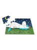 Mr. & Mrs. Panda Puzzle Einhorn Sternenhimmel Design ohne Spruch in Weiß