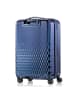 Pack Easy Flow 4 Rollen Trolley M 66 cm mit Dehnfalte in moroccan blau