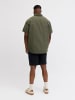 JACK & JONES PLUS Hemd in Dusty Olive