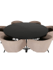 ebuy24 Essgruppe Copenhagen 1 Khaki 140 x 140 cm