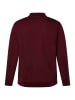 Men Plus Poloshirt in dunkel weinrot