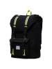 Herschel Little America Mid 17 - Rucksack 40 cm in black enzyme ripstop/black/safety yellow