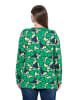 Ulla Popken Shirt in sommer grün