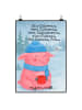 Mr. & Mrs. Panda Poster Schweinchen Glühwein Design mit Spruch in Weiß