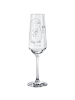 Mr. & Mrs. Panda Sektglas Pinguin Pommes ohne Spruch in Transparent
