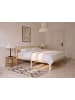 Beliani Doppelbett MADONE in Braun - (W) 145 x (H) 65 x (L) 205 cm
