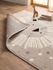 KADIMA DESIGN Teppich Kinderzimmer Kinder-Motiv Kinderzimmer pflegeleicht Spielzimmer in Beige