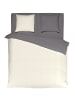 Mistral Home Mistral Perkal Wendebettwäsche in Creme/Grau