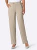 WITT WEIDEN Jersey-Hose in sesam