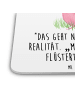 Mr. & Mrs. Panda Tassenuntersetzer Schwein Glück mit Spruch in Weiß