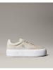 Calvin Klein Sneakers YW0YW02013 in Stony Beige/Bright White