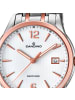 Candino Analog-Armbanduhr Candino Classic roségold, silber groß (ca. 41mm)