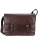 Esquire Vienna Messenger Leder 40 cm in mocca