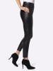 WITT WEIDEN Lederimitat-Leggings in schwarz