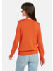 PETER HAHN Pullover cotton in orange