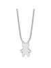 LOTUS silver Halskette Silber 925 Sterling Silber ca. 42cm