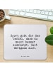 Mr. & Mrs. Panda Mauspad Sport gibt dir das... mit Spruch in Aquarellblau