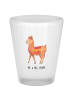 Mr. & Mrs. Panda Schnapsglas Alpaka Stolz ohne Spruch in Transparent