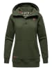 Navahoo Kapuzensweatshirt Zauberelfe in Dark Olive