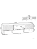 Beliani TV-Schrank KAYAN in Braun - (W) 160 x (H) 46 x (L) 40 cm