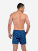 HOM Boxer-Badehose Beach Boxer Calcio in navy print