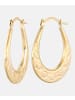 Vanlere Creolen aus 375 Gelbgold