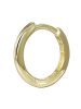 GoldDream Gold, 333er Gelbgold Damen Creolen Shine Ohrring ca. 15mm