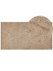 Beliani Geflochtener Teppich DADAY in Beige - (W) 80 x (H) 80 x (L) 150 cm