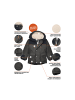 First Instinct by Killtec Funktionsjacke mit Kapuze in Steingrau071