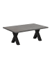 58 aufm Kessel COUCHTISCH Etti 6 140 x 70 x 47 Wohnzimmertisch Schwarzstahl/Graphit