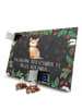 Mr. & Mrs. Panda Adventskalender Hund Glück mit Spruch in Kreidetafel