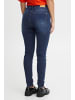 Pulz Jeans PZEMMELINA skinny fit in Dark Blue Denim