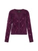 faina Damen Cardigan in Pflaume