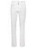 Delmao Stretch-Jeans in white