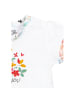 Nini Babyshirt Floral in weiss
