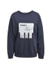 Smith&Soul Oversize Sweatshirt Backpatch in Marine