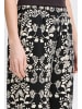 ICHI Casual Hose IHKATE Regular fit in Black Flower aop