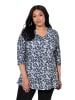 Ulla Popken Longshirt in schwarz