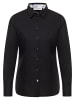 Eterna Bluse REGULAR FIT in schwarz