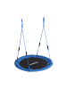 relaxdays Nestschaukel in Blau – 120 cm
