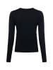 Marie Lund Strickjacke in schwarz - 0001