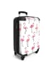 NoBoringSuitCases Suitcase, Handgepäck, Koffer, Reisekoffer Rosa Flamingos