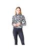 Krimson Klover Langarmshirt W ZEBRAH BASELAYER TOP in Schwarz